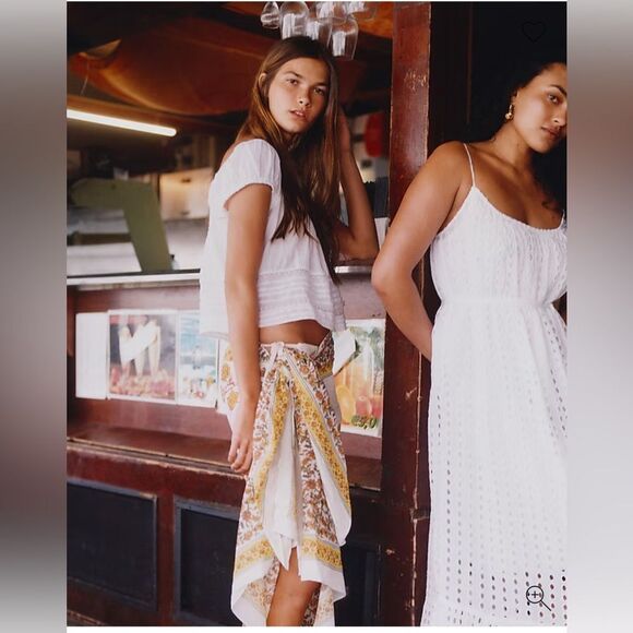 NWT J CREW Oval eyelet midi dress in white - Picture 7 of 9